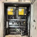 金沙ZDC-350倒立车双主轴，双刀塔结构主轴12寸，8工位.